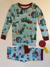Load image into Gallery viewer, NWT Little Sleepies Disney &amp; Pixar Christmas Village Two-Piece Pajama Set
