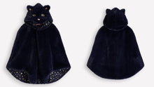 Load image into Gallery viewer, NWT Mini Boden Kids' Cat Faux Fur Hooded Cape
