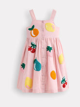 Load image into Gallery viewer, NWT Mini Boden  Remy Button Through Pinafore Dress
