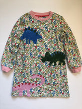 Load image into Gallery viewer, NWOT Mini Boden Ida Sweatshirt Appliqué Dress
