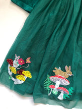 Load image into Gallery viewer, NWOT Mini Boden Velvet Tulle Appliqué Dress
