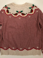 Load image into Gallery viewer, NWOT Boden Edie Fair Isle Robins Sweater
