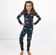 Load image into Gallery viewer, NWOT Little Sleepies Harry Potter Evening at Hogwarts Two-Piece Pajama Set
