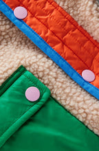 Load image into Gallery viewer, NEW Mini Boden Quilted Borg Fleece Hooded Jacket
