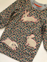 Load image into Gallery viewer, NWOT Mini Boden Appliqué Sweatshirt Dress (Sample)
