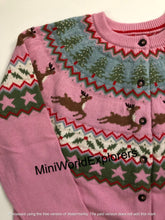 Load image into Gallery viewer, NWOT Boden Edie Fair Isle  Wool Blend Cardigan

