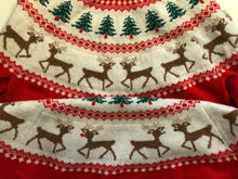 Load image into Gallery viewer, NWOT Boden Edie Holiday Fair Isle Crewneck Sweater (Size M) – Reindeer Mouth Detail Reduced
