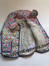 Load image into Gallery viewer, NWOT Mini Boden Quilted Collared Jacket
