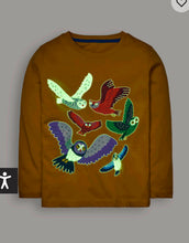 Load image into Gallery viewer, NWT Mini Boden Long Sleeve Glow T-shirt
