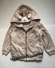 Load image into Gallery viewer, NWOT Mini Boden Fun Shaggy-Lined Hoodie
