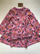 Load image into Gallery viewer, NWT Mini Boden Printed Sweatshirt Dress
