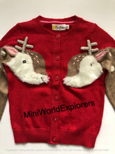 Load image into Gallery viewer, NWOT Mini Boden Cosy Festive Fun Cardigan(Rare)

