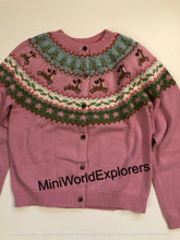 Load image into Gallery viewer, NWOT Mini Boden Edie Fair Isle Cardigan
