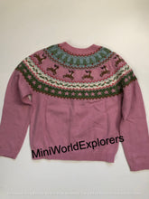 Load image into Gallery viewer, NWOT Mini Boden Edie Fair Isle Cardigan
