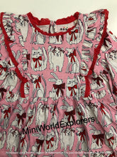 Load image into Gallery viewer, NWOT Mini Boden Long Sleeve Ruffle Dress
