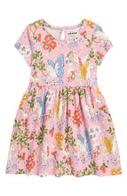 Load image into Gallery viewer, NWOT Mini Boden Heart Pocket Fun Jersey Dress
