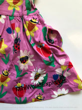 Load image into Gallery viewer, NWOT Mini Boden Posie Frill Sleeve Dress
