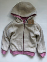 Load image into Gallery viewer, NWT Mini Boden Reversible Borg Hoodie
