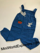 Load image into Gallery viewer, NWOT Mini Boden Cord Appliqué Long Overalls

