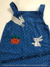Load image into Gallery viewer, NWOT Mini Boden Cord Appliqué Long Overalls
