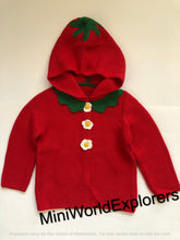 Load image into Gallery viewer, NWOT Mini Boden Novelty Cotton Knitted Jacket
