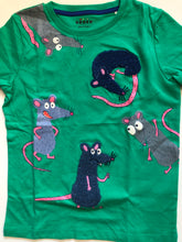 Load image into Gallery viewer, NWOT Mini Boden Short Sleeve Bouclé T-shirt

