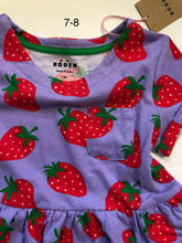 Load image into Gallery viewer, NEW Mini Boden Strawberry Fun Jersey Dress
