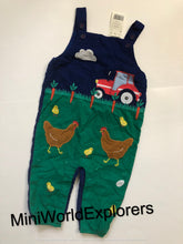 Load image into Gallery viewer, NWT Mini Boden Cord Appliqué Dungarees
