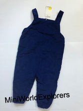 Load image into Gallery viewer, NWT Mini Boden Cord Appliqué Dungarees

