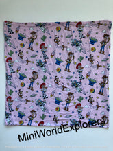 Load image into Gallery viewer, NWOT Little Sleepies Pink Toy Story Swaddle Blanket Wrap
