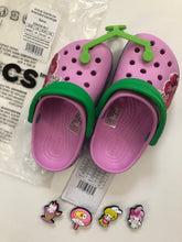 Load image into Gallery viewer, NWT Crocs Girls Princess Ariel Clogs| Water Shoes-FREE 4 pc Charms
