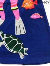 Load image into Gallery viewer, NWOT Mini Boden Fun Big Appliqué Dress
