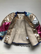 Load image into Gallery viewer, NWOT Mini Boden Fun Bomber Jacket
