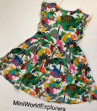 Load image into Gallery viewer, NWOT Mini Boden Posie Frill Sleeve Dress
