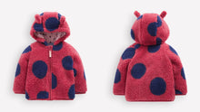 Load image into Gallery viewer, NWOT Mini Boden Novelty Cosy Borg Jacket(A Minor Flaw)
