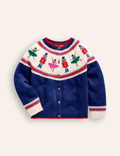 Load image into Gallery viewer, NWOT Mini Boden Fun Fair Isle Cardigan (Sample)
