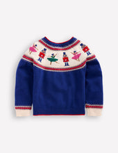 Load image into Gallery viewer, NWOT Mini Boden Fun Fair Isle Cardigan (Sample)
