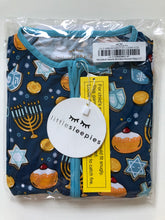 Load image into Gallery viewer, NWT Little Sleepies Hanukkah Sweets  Zippy
