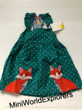 Load image into Gallery viewer, NEW Mini Boden Spotty Appliqué Cord Pinnie

