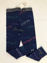 Load image into Gallery viewer, HTF NWT Mini Boden Harry Potter Line Glow-in-the-Dark Spell Leggings
