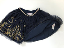 Load image into Gallery viewer, VGUC Mini Boden Hogwarts Embroidered Skirt 8-9Y
