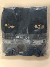 Load image into Gallery viewer, NWT Mini Boden Embroidered Woven Dungaree
