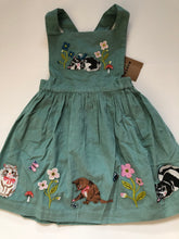 Load image into Gallery viewer, NWT Mini Boden Cord Applique Pinafore
