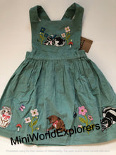 Load image into Gallery viewer, NWT Mini Boden Cord Applique Pinafore
