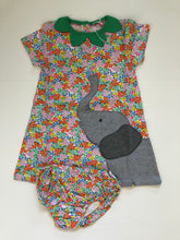 Load image into Gallery viewer, NWOT Mini Boden Floral Elephant Dress
