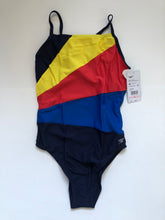 Load image into Gallery viewer, NWT Speedo Radiating Splice One Piece Female Training Swimsuit
