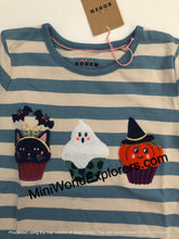 Load image into Gallery viewer, NWT Mini Boden Halloween Appliqué Cotton Top
