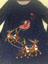 Load image into Gallery viewer, NWOT Mini Boden Big Applique Festive Jersey Dress

