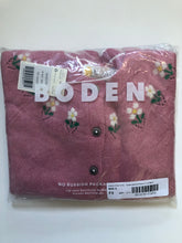 Load image into Gallery viewer, NWT Mini Boden Embroidered Flower Cardigan
