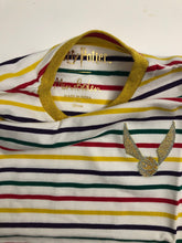 Load image into Gallery viewer, NEW Mini Boden Golden Snitch Breton Tee shirt
